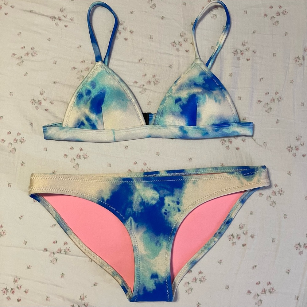 Triangl Neoprene Tie Dye Bikini